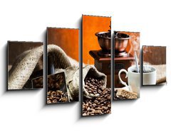 Obraz 5D ptidln - 125 x 70 cm F_GS43848183 - Coffee