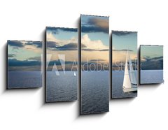 Obraz 5D ptidln - 125 x 70 cm F_GS43878494 - Sail boat