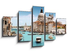 Obraz 5D ptidln - 125 x 70 cm F_GS44176315 - Grand Canal and Basilica Santa Maria della Salute, Venice, Italy