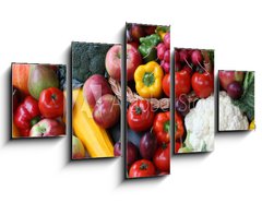 Obraz 5D ptidln - 125 x 70 cm F_GS44492471 - Vegetable stall