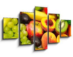 Obraz   fruits and vegetables, 125 x 70 cm