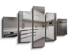 Obraz 5D ptidln - 125 x 70 cm F_GS47088193 - New modern kitchen