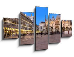 Obraz 5D ptidln - 125 x 70 cm F_GS47247745 - Piazza San Marco - Venice by night