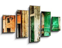 Obraz 5D ptidln - 125 x 70 cm F_GS47703584 - pictorial old streets of Italy