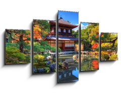 Obraz 5D ptidln - 125 x 70 cm F_GS47760997 - Ginkaku-ji  Temple in Kyoto