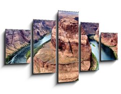 Obraz 5D ptidln - 125 x 70 cm F_GS49838072 - Horseshoe Bend