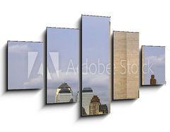 Obraz 5D ptidln - 125 x 70 cm F_GS52285784 - NYC Skyline With The Twin Towers