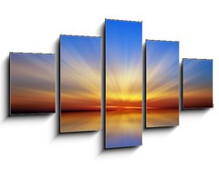 Obraz   sunset, 125 x 70 cm