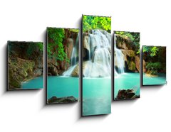 Obraz 5D ptidln - 125 x 70 cm F_GS54325516 - Huay mae kamin waterfall