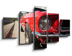 Obraz 5D ptidln - 125 x 70 cm F_GS55728868 - Classic Muscle Car