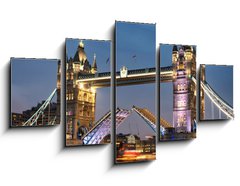 Obraz 5D ptidln - 125 x 70 cm F_GS56957049 - Tower Bridge