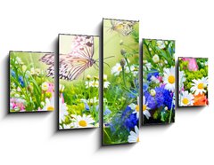 Obraz 5D ptidln - 125 x 70 cm F_GS57751205 - Gartenparadies