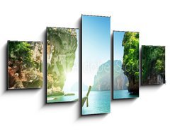 Obraz 5D ptidln - 125 x 70 cm F_GS58150552 - .fabled landscape of Thailand