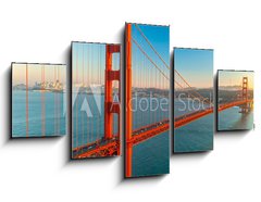 Obraz 5D ptidln - 125 x 70 cm F_GS59741022 - Golden Gate, San Francisco, California, USA.