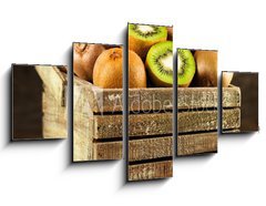 Obraz   fresh kiwi, 125 x 70 cm