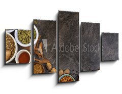 Obraz 5D ptidln - 125 x 70 cm F_GS61634744 - Spices used in Cooking