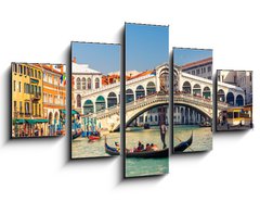 Obraz 5D ptidln - 125 x 70 cm F_GS63839278 - Rialto Bridge in Venice