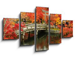 Obraz 5D ptidln - 125 x 70 cm F_GS63969080 - Autumn foliage at Eikando Temple in Kyoto, Japan