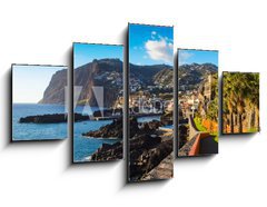 Obraz 5D ptidln - 125 x 70 cm F_GS66470048 - Madeira coastal view, looking South-Central