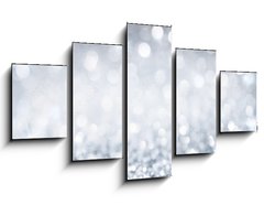 Obraz 5D ptidln - 125 x 70 cm F_GS70637827 - silver glitter