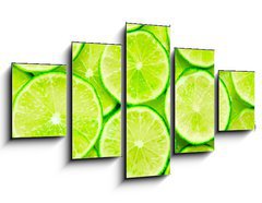 Obraz 5D ptidln - 125 x 70 cm F_GS71346931 - Lime Background