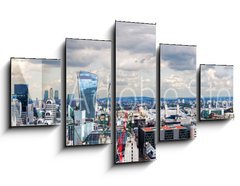 Obraz   The City of London Panorama, 125 x 70 cm