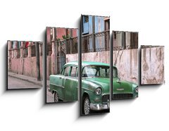 Obraz   classic car  la havana  Cuba, 125 x 70 cm