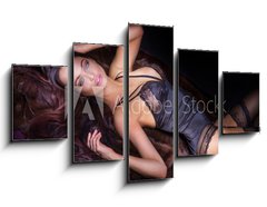 Obraz 5D ptidln - 125 x 70 cm F_GS75491128 - Sexy woman with perfect body.