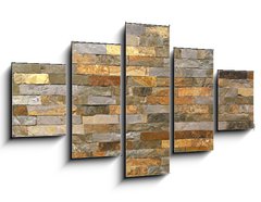 Obraz 5D ptidln - 125 x 70 cm F_GS75744500 - Stone tiles