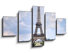 Obraz 5D ptidln - 125 x 70 cm F_GS75750438 - Eiffel Tower, Paris