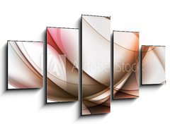 Obraz 5D ptidln - 125 x 70 cm F_GS77963830 - Modern Abstract Background