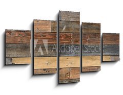 Obraz 5D ptidln - 125 x 70 cm F_GS78944446 - Old vintage wood textured