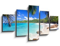 Obraz 5D ptidln - 125 x 70 cm F_GS79777574 - Anse Takamaka - Seychellen