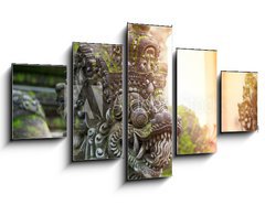 Obraz 5D ptidln - 125 x 70 cm F_GS81455657 - Balinese stone sculpture art and culture