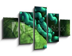 Obraz 5D ptidln - 125 x 70 cm F_GS87073278 - medical bacteria illustration of the campylobacter
