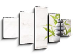 Obraz 5D ptidln - 125 x 70 cm F_GS89978310 - Spa stones.