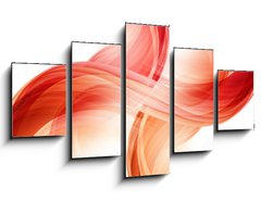 Obraz 5D ptidln - 125 x 70 cm F_GS93057384 - Abstract Wave Element of Design Background