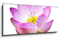 Obraz s hodinami 1D panorama - 120 x 50 cm F_AB15918098 - Lotus