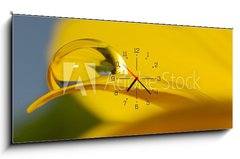 Obraz s hodinami 1D panorama - 120 x 50 cm F_AB1737115 - wasserperle
