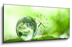 Obraz s hodinami 1D panorama - 120 x 50 cm F_AB25879778 -
