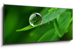 Obraz s hodinami 1D panorama - 120 x 50 cm F_AB32091658 - Perle