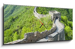 Obraz s hodinami   The Great Wall of China, 120 x 50 cm