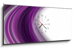 Obraz s hodinami 1D panorama - 120 x 50 cm F_AB34747942 - abstract elegant background design with space for your text - abstraktní elegantní design pozadí s prostorem pro váš text