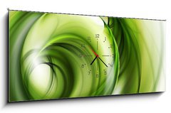 Obraz s hodinami 1D - 120 x 50 cm F_AB44548842 - abstract nature