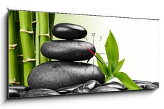 Obraz s hodinami   Growth, 120 x 50 cm