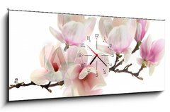 Obraz s hodinami 1D panorama - 120 x 50 cm F_AB61937427 - spring