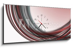 Obraz s hodinami 1D - 120 x 50 cm F_AB71824128 - powerful background design with space for your text - výkonný návrh pozadí s prostorem pro text