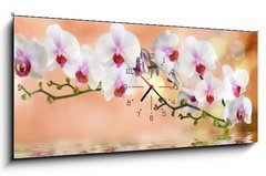 Obraz s hodinami 1D panorama - 120 x 50 cm F_AB74704907 -