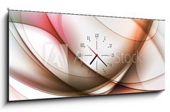 Obraz s hodinami   Modern Abstract Background, 120 x 50 cm