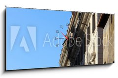 Obraz s hodinami 1D - 120 x 50 cm F_AB95743916 - Rome,Italy,summer,evening,houses.